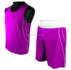 OEM Custom Design Professional Unisex Kick Boxing Uniform Best Quality Boxing Vest and Short for MMA and Judo Martial <b>Arts</b> Wear - Product Image 1