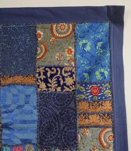 Tapiz de algodón con bordado colorido, decoración de arte Vintage para colgar en la pared, Patchwork - Product Image 4