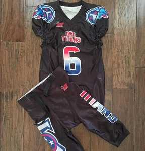 Uniforme de fútbol americano sublimado de alta calidad Nuevo estilo Tallas grandes Venta de la mejor calidad Hecho de material de calidad - Product Image 6