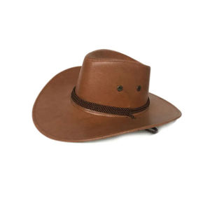 Sombrero Vaquero Moderno con Diseño Occidental Minimalista, Forro de Tela Transpirable, Borde Flexible, Ajuste Cómodo, Ideal para Usar Todo el Día - Product Image 1