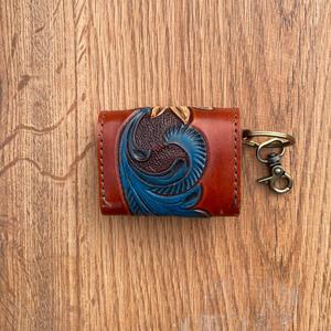 Nueva funda de lujo para Airpod, llavero de cuero de vaca, funda protectora para auriculares, compatible con Apple Airpods - Product Image 6