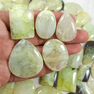 หินอัญมณีพรีไนต์ทรงหลวมจากธรรมชาติสำหรับตกแต่งบ้าน - Product Image 6