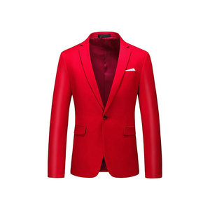 เสื้อเบลเซอร์ผู้ชายแบบกระดุมแถวเดียว แฟชั่นลำลอง สไตล์ธุรกิจ - Product Image 5