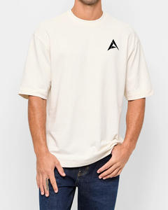 T-shirt à col rond de haute qualité de style à la mode pour hommes 100% coton doux avec logo personnalisé et commandes en gros d'impression numérique disponibles - Product Image 1