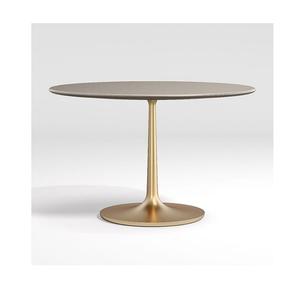 Tablw café design de luxe avec dessus en marbre blanc avec forme et taille personnalisées, utilisez le salon de l'hôtel à domicile disponible à bon prix - Product Image 4