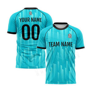 Kit de fútbol por sublimación personalizado al por mayor uniforme de fútbol original con el mejor estilo de Francia conjunto de camisetas de fútbol logotipo impreso - Product Image 6