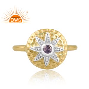 Dernière étoile en laiton Design Tanzanite bijoux en pierres précieuses fabrique pour les femmes cadeau pour sa collection délicate - Product Image 2