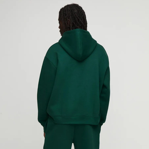 Sudadera con Capucha y Cuello Redondo de Algodón 100 % OEM/ODM, 480 g/m², Corte Holgado, Ropa Casual, Sin Cordones, Transpirable, para Hombre - Product Image 4