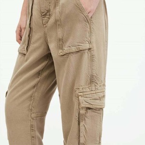 กางเกงคาร์โก้ผู้หญิง6กระเป๋าแบบบางกางเกงผ้าไนลอนยืดได้แบบพรีเมี่ยมทรง85% กางเกงสารพัดประโยชน์ยืดหยุ่นแบบ2025 15% - Product Image 5