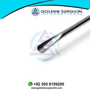 Élévateur dentaire en acier inoxydable poli, instrument dentaire PDL (proximateur radiculaire en angle mesial vers le bas) ELV-07 - Product Image 6