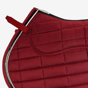 Tapis de selle de cheval de Style anglais Durable de haute qualité respirant professionnel; Boucles en cuir de coton en peau de mouton - Product Image 5