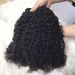 2023 vente chaude en gros cheveux bouclés birmans paquets de cheveux vietnamiens vierges, cheveux bruts vietnamiens - Product Image 1