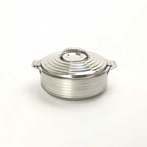 Casserole isotherme en acier inoxydable de haute qualité, design texturé, durable, avec couvercle pour la maison, les hôtels et les restaurants - Product Image 4