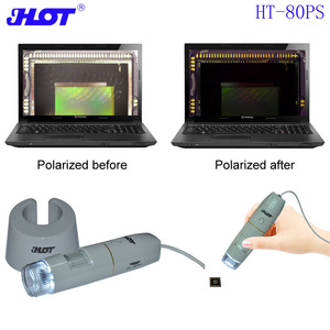 5MPデジタルハンドヘルド顕微鏡、偏光PC光学系とLCDディスプレイ搭載、BGA/PCBテスト用IP53等級 - Product Image 3