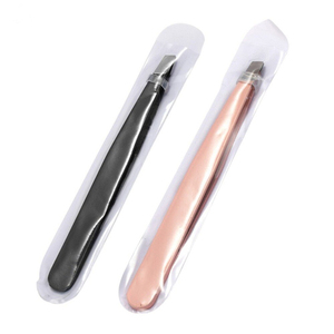 ที่เล็มคิ้วปากแบบเฉียงแหนบสแตนเลสอุปกรณ์แต่งหน้าเครื่องสำอาง - Product Image 1