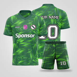 Ropa de fútbol personalizada de alta calidad, ropa de equipo de tela transpirable, ropa deportiva de fútbol para hombres, conjunto de Jersey hecho en Vietnam - Product Image 1