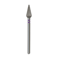 Outil de nettoyage des cuticules Formula Profi en acier inoxydable, à pointe arrondie, 5,0 mm, violet PRO, logo personnalisable
