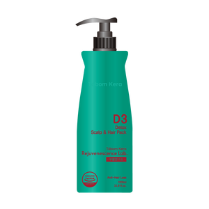 Masque Capillaire Détoxifiant D3 1000ml – Soin Anti-Chute et Croissance, Nourrissant, Brillant, Naturel, Herbal, Bio, Nettoyage en Profondeur pour Cheveux - Product Image 1
