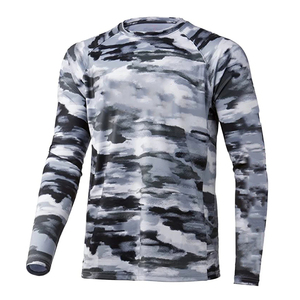 Camisas de pesca de manga larga para hombre, camisa de pesca de secado rápido para hombre, camisa de pesca de LICRA/poliéster de manga larga de ajuste cómodo para hombre - Product Image 2