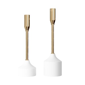 Bougeoir en marbre naturel et incassable, de forme personnalisée, éblouissant, centre de table de mariage Royal - Product Image 5