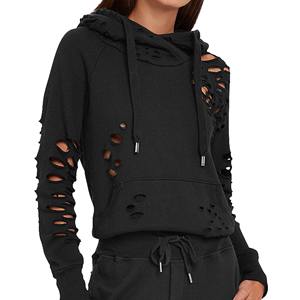 Chándal desgastado de moda para mujer, conjunto de dos piezas, chándal desgastado para mujer, chándal desgastado de Estilo Vintage para mujer - Product Image 3