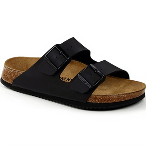 Sandalias Birkenstock Arizona PROF con Hebilla, Color Verde Goma, Talla 45, No Impermeables, para Entornos Secos - Product Image 2