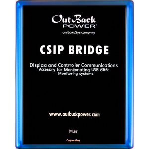 อุปกรณ์เสริมสำหรับการสื่อสารระหว่างจอแสดงผลและตัวควบคุม Outback Power CSIP Bridge สำหรับระบบตรวจสอบ - Product Image 2