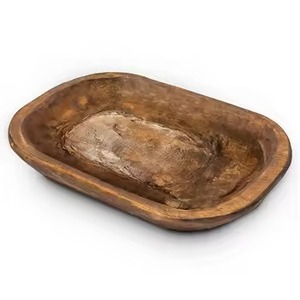 Bol à pâte de haute qualité Dernier style Bol à pâte en bois au design moderne dans un ensemble de 2 finitions naturelles élégantes pour la cuisine à usage domestique - Product Image 3