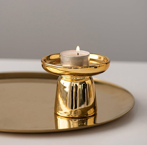 Centres de table Bougeoir en laiton de haute qualité au design moderne Bougeoir personnalisé Tapper Luxe Top Vente - Product Image 6