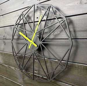 Horloge murale en laiton rustique la plus vendue avec finition industrielle ou utilisation de maisons et studios contemporains disponibles en vrac - Product Image 1