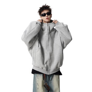 เสื้อฮู้ดดี้อเมริกันเฮฟวี่เวท ผ้าฝ้ายฟลีซคุณภาพพรีเมียม ทรงโอเวอร์ไซส์ อุ่นสบาย นุ่ม ทนทาน สไตล์ลำลอง สตรีทแวร์ - Product Image 4