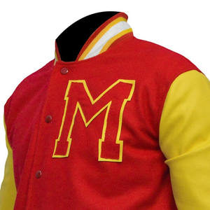 Fabrication veste de baseball de haute qualité letterman broderie personnalisée logo letterman varsity veste en laine pour hommes - Product Image 6