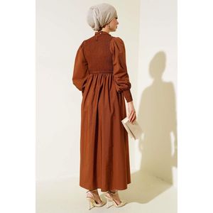 Robe Gipel à l'avant Marron - Product Image 4