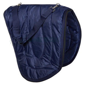 Bolsa de transporte de sillín inglés amigable para viajes con asas ergonómicas y diseño acolchado que permite un transporte seguro y fácil de sillín - Product Image 6