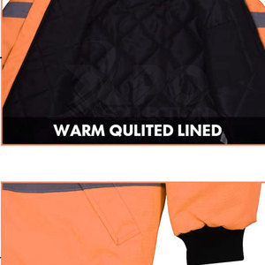 <b>Construction</b> <b>Clothes</b> Working Hi Vis Hoodie / High Visibility <b>Work</b> Wear Solid Color Hi Vis Hoodie for Unisex - Product Image 6