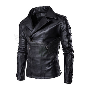 New Arrival High Quality Leather Made Fashion <b>Men</b> <b>Jacket</b> With Low MOQ <b>Men</b> Fashion Leather <b>Jacket</b> - Product Image 1