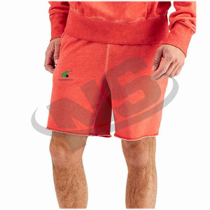 New Arrival Winter Men Hoodies and Shorts Set Casual Sportswear Breathable Custom Logo Organic Cotton Hoodie Shorts Tracksuit - Product Image 4