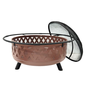 Foyer en métal durable et portable Chauffage extérieur parfait pour patio, jardin et rassemblements en plein air - Product Image 1