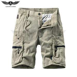Wholesale Rate Best Supplier With Own Logo Print Breathable Unique Design Olive <b>Green</b> With Multiple Pockets Cargo <b>Shorts</b> - Product Image 1