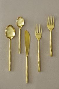 Juego de cuchillos para carne americanos Juego dorado Juegos de cuchillos para carne de acero inoxidable de 4 - Product Image 3