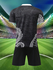 ชุดเสื้อฟุตบอลแบบซับลิเมชั่น ชุดกีฬาฟุตบอลชายหญิง กางเกงขาสั้น ชุดฝึกซ้อมฟุตบอล เสื้อฟุตบอลแบบกำหนดเอง ชุดกีฬาฟุตบอล ชุดทีมฟุตบอล - Product Image 5