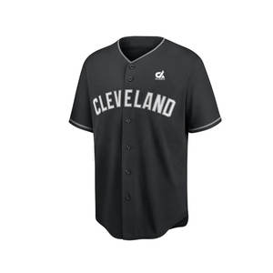 Nuevo Uniforme de Béisbol para Hombre, 100% Poliéster, Transpirable, de Secado Rápido, Cuello en V, Logotipo Frontal, Patrón 3D, Nombre del Equipo Personalizado, Alta Calidad - Product Image 3
