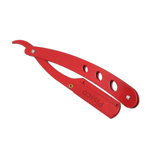 Rasoir de barbier pliable en acier inoxydable avec lame remplaçable - Product Image 6