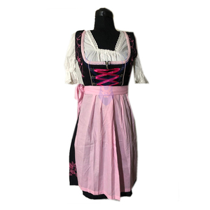 Oktoberfest Mini robe midi longue décontractée Damen Dirndls, robe allemande Damen pour femmes - Product Image 5