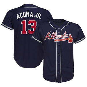 Maillot de baseball pour adultes respirant de haute qualité Logo personnalisé 100% Polyester taille personnalisée - Product Image 5