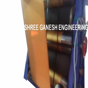 Shree Ganesh Engineering 66 "Largeur Corps Lourd Électrique Semi-Automatique 5 Rouleau Calendrier Machine Haute Tension Textile Finition - Product Image 6