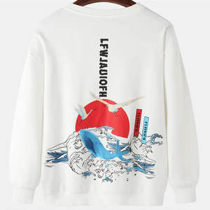 Pull à capuche 100% coton pour hommes Sweat-shirt à capuche de haute qualité en polaire thermique d'hiver 3D brodé de motifs solides imprimés Sweatshirts personnalisés - Product Image 1
