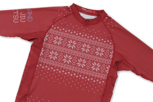 OEM Compression MMA Rashguard Long Bjj Chemise avec manches courtes et logo personnalisé Tissu Design Rash Guard - Product Image 5