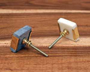 Multiple Color Marble Drawer Knob Decorative Cabinet Furniture Hardware Elegant Modern Luxury Design Wholesale - Product Image 6