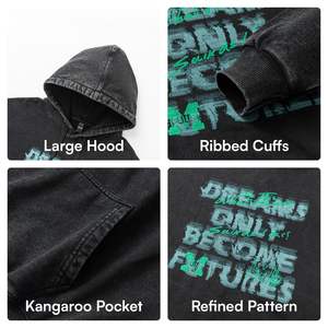 Pull de haute qualité sweats à capuche et sweat-shirts pour hommes 85% coton 15% polyester fabricants vente en gros Top vêtements sweats à capuche pour hommes - Product Image 4